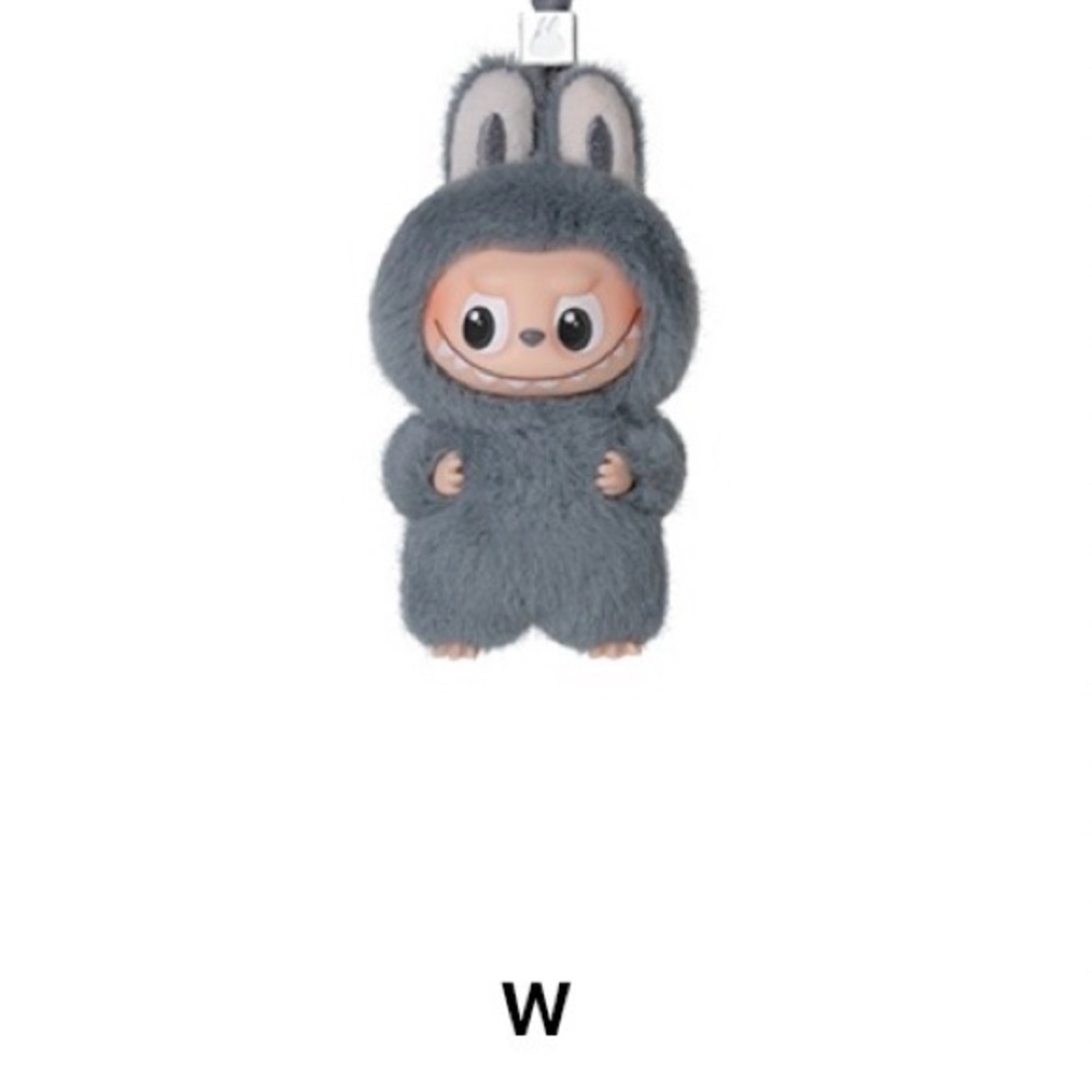 Pin for love Labubu - letter W